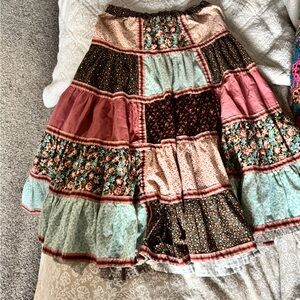 Vintage Patchwork Skirt